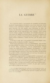 <em>Source Bibliothèque Cujas, cote 45.076-1914.</em></br>Document numérisé <a href="/ernest-lavisse-la-guerre-revue-internationale-de-lenseignement-1914/" target="blank" rel="noopener">consultable ici</a>.</br>