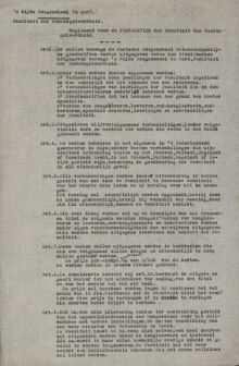 <p style=padding: 1.5em><em>Source Universiteitsbibliotheek Gent/Bibliothèque de l’Université de Gand</em></br></p>
<strong>Vorschriften der juristischen Fakultät der Vlaamse Hogeschool</strong>