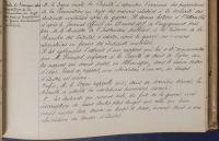 <em>Archives nationales, cote AJ/16/1799.</em></br>Document numérisé <a href="/suite-de-lexamen-des-propositions-de-la-comission-au-sujet-des-mesures-transitoires-en-faveur-des-etudiants-mobilises-registres-de-deliberations-du-conseil-et-de-lassemblee-de-la-fa/" target="blank" rel="noopener">consultable ici</a>.