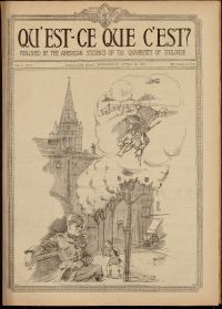 <p style=padding: 1.5 em><em>Source: Common documentation service of Toulouse-1-Capitole University, bibliothèque de l'Arsenal, class. no Res 400532.</em></p><strong>
This issue contains a reproduction of President Woodrow Wilson's April 23, 1919 speech to the Paris Peace Conference defining "the world's right to peace".</strong>