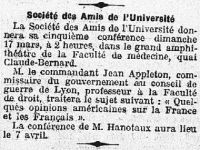 <em>Source lectura.plus</em></br></br><strong>Information about a lecture by Jean Appleton.</strong>