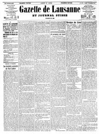 <p style padding: 1.5em><em>Source site du journal <em>Le Temps</em> https://www.letempsarchives.ch/</em></br></p>
<strong>
Voici un article de la <em>Gazette de Lausanne</em> du 17 décembre 1917 où le chroniqueur littéraire Virgile Rossel rend un vibrant hommage à Paul Lintier dont il déplore le destin tragique. Il fait une présentation élogieuse de son œuvre et des qualités littéraires du jeune auteur qui a su restituer tout en sobriété et poésie l'horreur de la guerre.</strong>