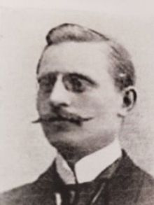 <em>Source collection privée Alain Boulard.</em>
</br>
</br><strong>Louis Boulard (1877-1914), professeur d'histoire du droit à l'université de Lille, est porté disparu le 3 septembre 1914 à la bataille de Louvercy (Marne).</strong>